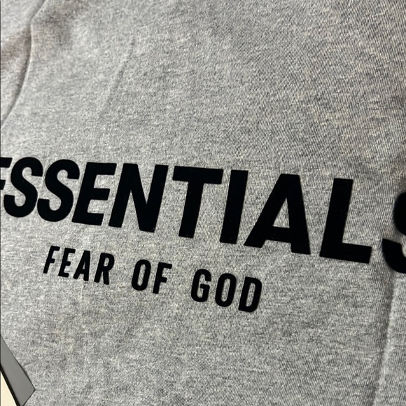 Essentials Gray Short Sleeve Tee - Picture 5 of 8